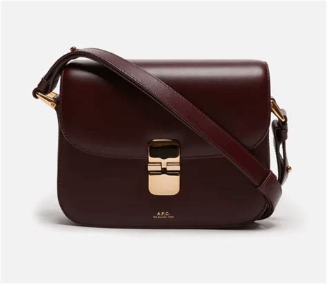 apc bag dupes|r/handbags on Reddit: I got this APC Grace Small (color Vino.